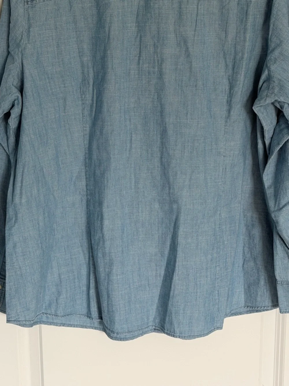 NEW J. Crew Light Chambray Signature Fit Button-Down Shirt plus 2X 39751